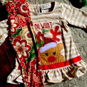 Size 2t Christmas Outfit